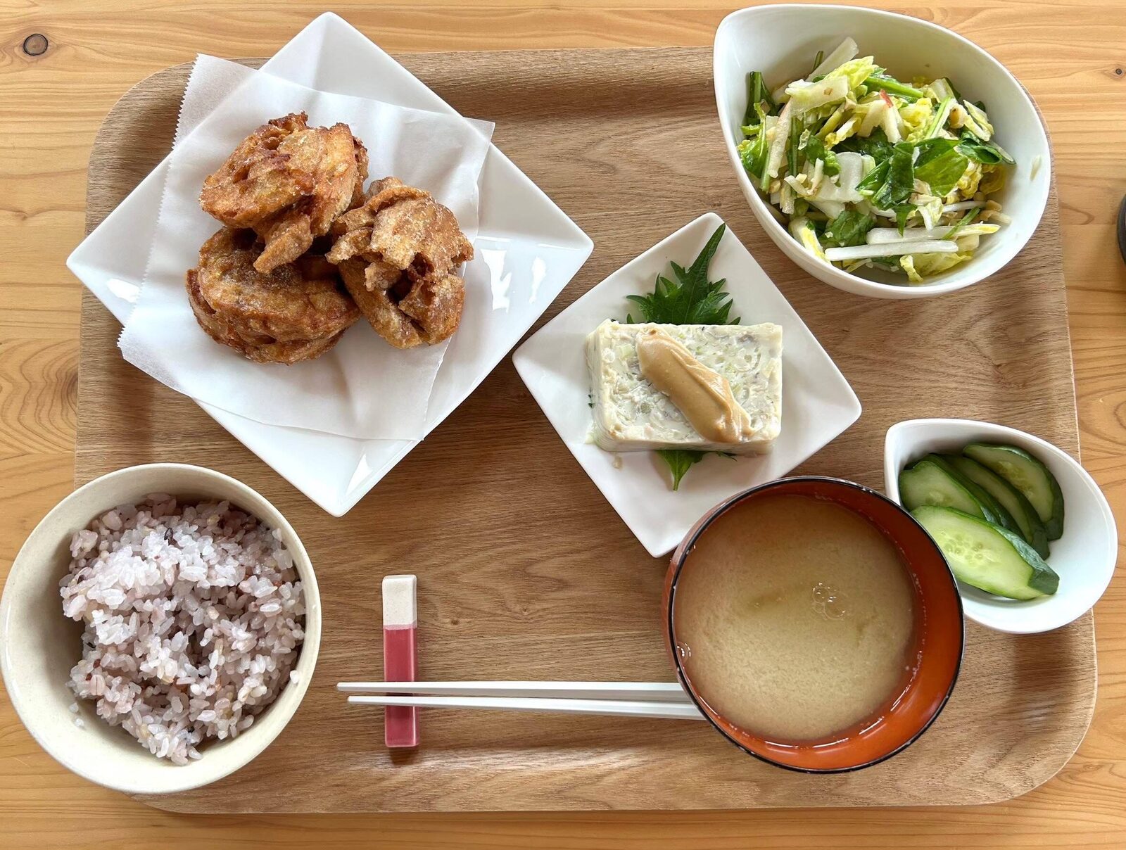 野菜食ランチ